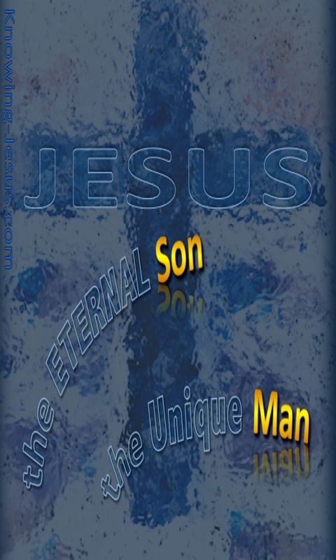 The Eternal Son And Unique Man (devotional)09-02 (yellow)